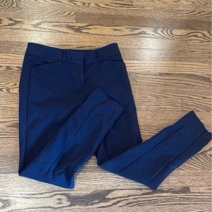 LOFT Marisa skinny pants in Navy - Size 0